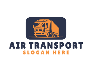 Truck Cargo Moving logo design