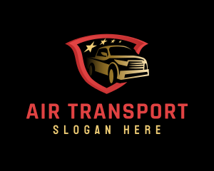 Pickup Truck Transportation  logo design