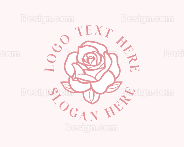 Elegant Flower Boutique Logo