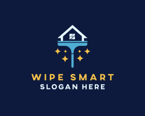 Window Wiper Cleaning logo design