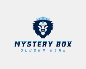 Lion Boxing Gym logo design