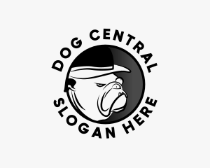 Bulldog Canine Vet logo design