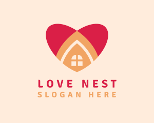 Love House Realty logo design