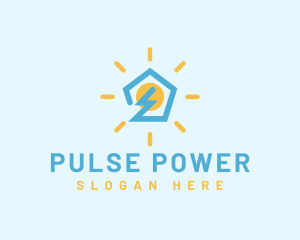 Electric Power Home logo design