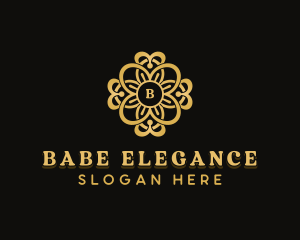 Luxury Floral Jewelry logo design