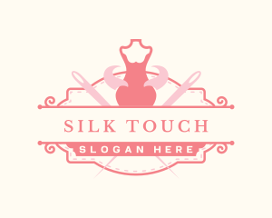 Mannequin Tailor Dressmaker Logo