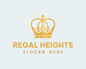 Regal Monarch Crown logo design