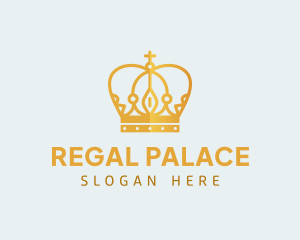 Regal Monarch Crown logo design