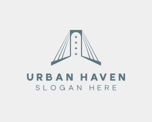 Urban Bridge Architecture logo design