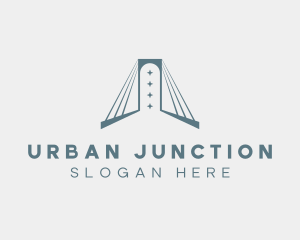 Urban Bridge Architecture logo design