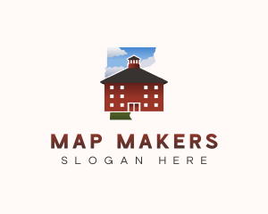 Vermont Barn Museum logo design