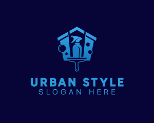House Clean Squeegee logo
