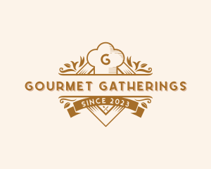 Gourmet Chef Toque logo design