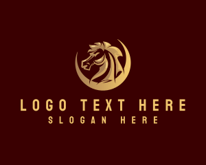 Horse Stallion Equine logo