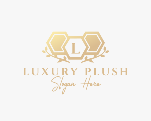 Luxury Expensive Leaf logo design