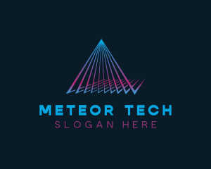 Generic Pyramid Tech logo design