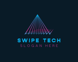 Generic Pyramid Tech logo design