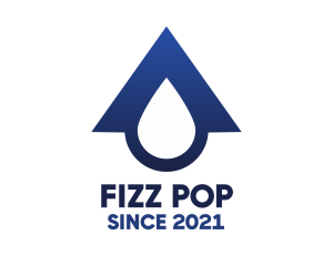 Blue Roof Drop logo design