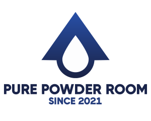 Blue Roof Drop logo design