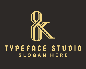 Stylish Font Ampersand  logo