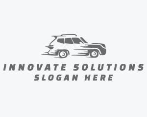 Fast SUV Car Logo