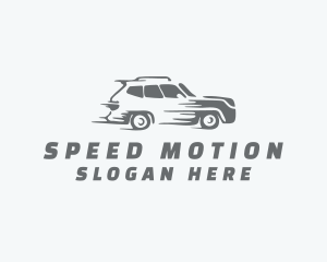 Fast SUV Car logo design