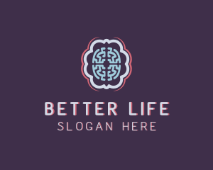 Mental Health Brain Counselling logo design