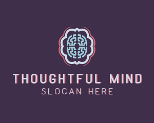 Mental Health Brain Counselling logo design