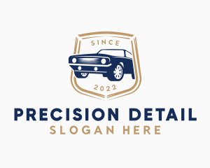 Sports Car Shield logo design