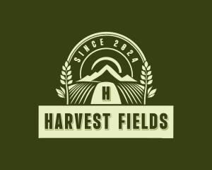 Harvest Farming Nature logo design