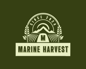 Harvest Farming Nature logo design