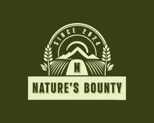 Harvest Farming Nature logo design