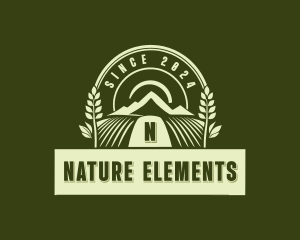 Harvest Farming Nature logo design