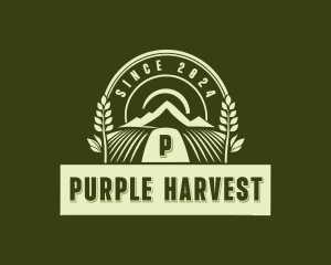 Harvest Farming Nature logo design