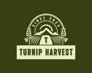 Harvest Farming Nature logo design