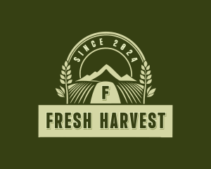 Harvest Farming Nature logo design