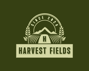 Harvest Farming Nature logo design