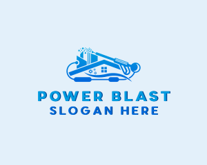 Residential Home Power Wash logo design