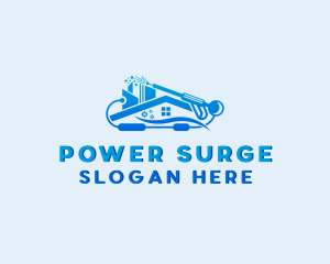 Residential Home Power Wash logo design