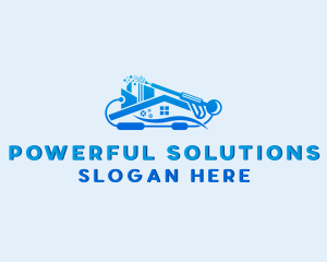 Residential Home Power Wash logo design