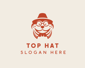 Dog Hat Fashion  logo design