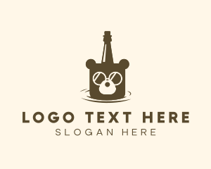 Bear Beer Bucket logo