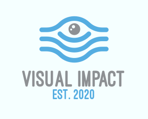 Visual Egyptian Eye logo design