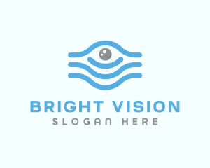 Visual Egyptian Eye logo design