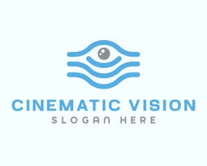 Visual Egyptian Eye logo design