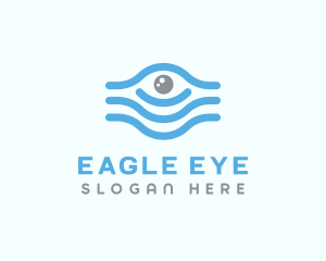 Visual Egyptian Eye logo design