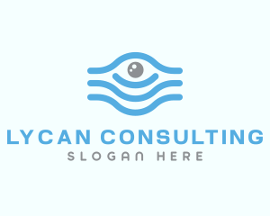 Visual Egyptian Eye logo design