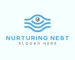 Visual Egyptian Eye logo design