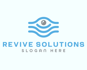 Visual Egyptian Eye logo design