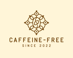 Coffee Bean Caffeine logo design